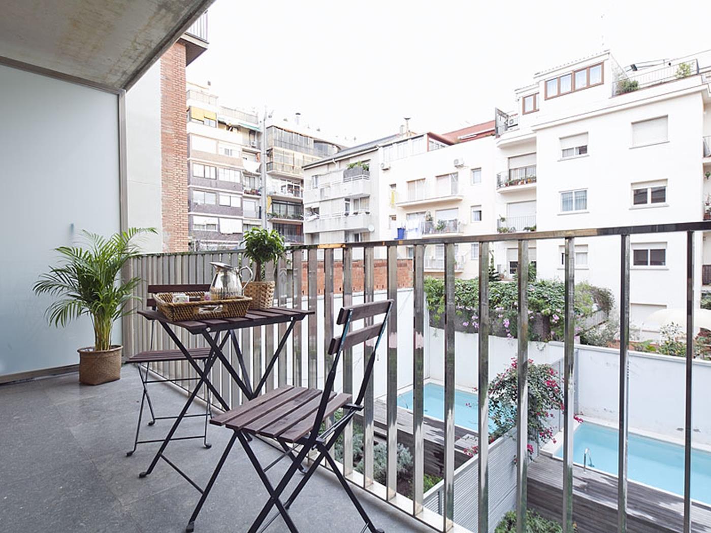 Executive Apartment in Sarrià – Sant Gervasi with terrace for 4 - My Space Barcelona Apartments