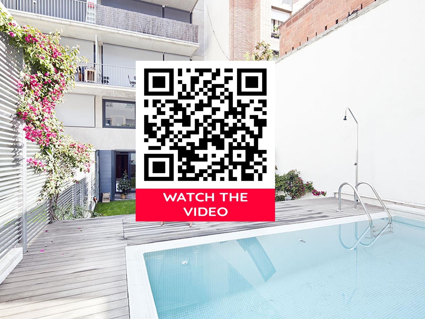 Unique Duplex apartment in Sarrià with Private Swimming Pool for 10 - My Space Barcelona Apartments