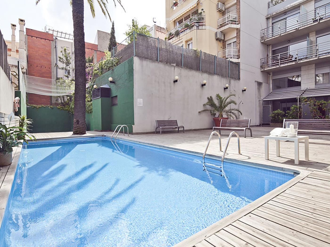 Corporate Apartment with Pool near the City Center - My Space Barcelona Apartments