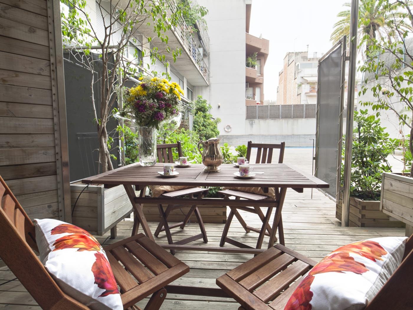 Student apartment rental in Barcelona very close to the centre with terrace - My Space Barcelona Apartments