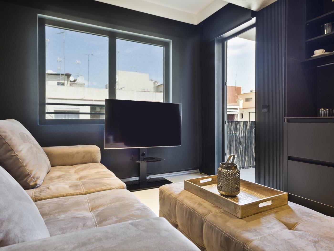 Beautiful luxury apartment in the Port of Barcelona with private terrace for 4 - My Space Barcelona Apartments