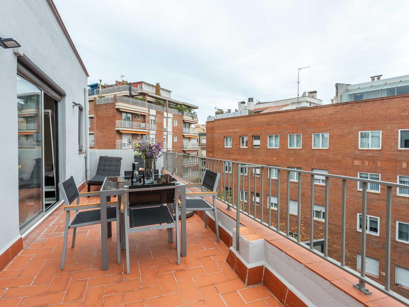 My Space Barcelona Bright just renovated attic apartment with private terraces - My Space Barcelona Apartments