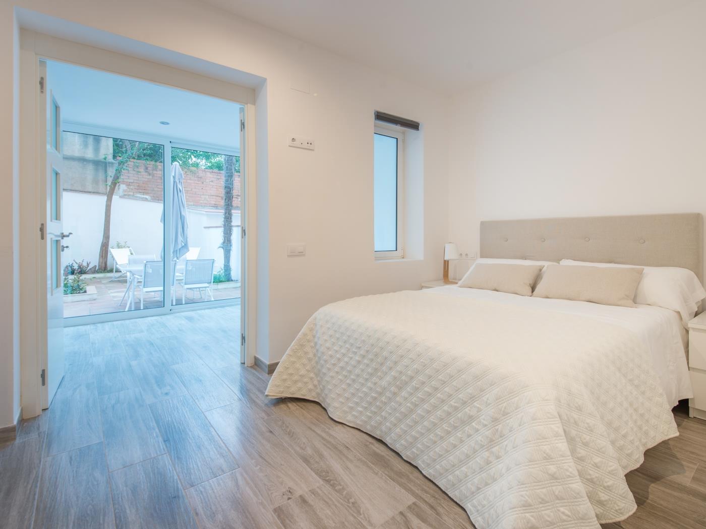 Apartment with private terrace furnished and equipped for monthly rentals - My Space Barcelona Apartments