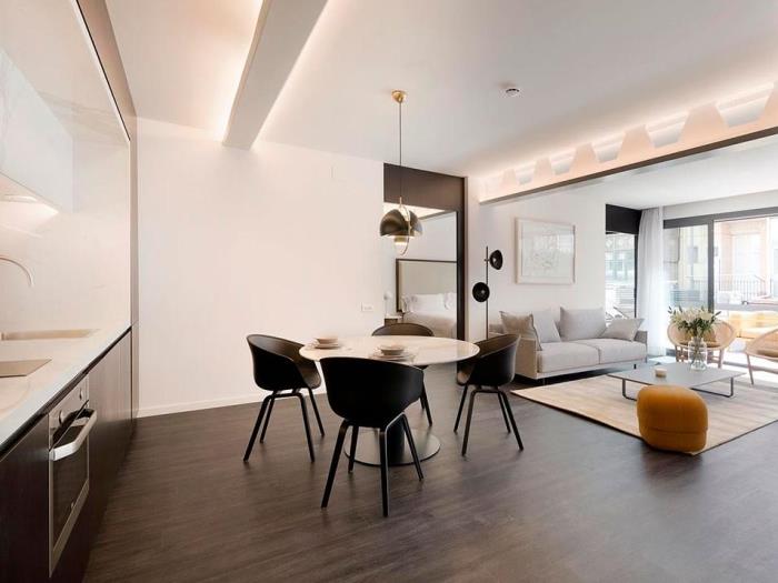 Luxury design flat with terrace in the heart of the Eixample for months - My Space Barcelona Apartments