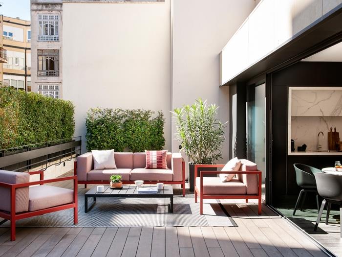 Bright design flat with terrace in the heart of the Eixample for months - My Space Barcelona Apartments