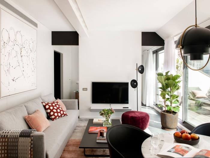 Bright design flat with terrace in the heart of the Eixample for months - My Space Barcelona Apartments
