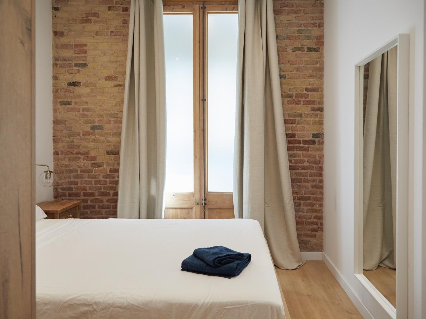 Brand new mid-term one-bedroom apartment for rent in Gracia - My Space Barcelona Apartments
