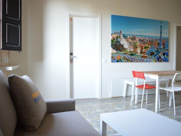 Elegant room - My Space Barcelona Apartments