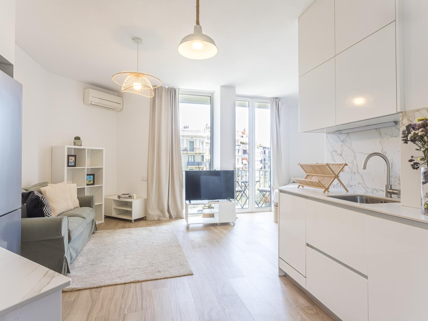 My Space Barcelona Bright studio in L'Eixample for 2 persons - My Space Barcelona Apartments