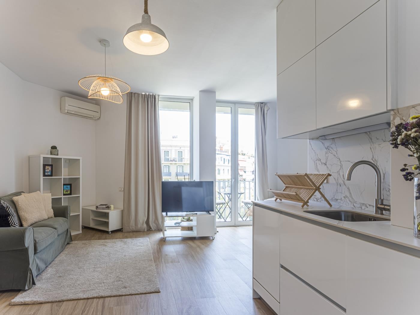 My Space Barcelona Bright studio in L'Eixample for 2 persons - My Space Barcelona Apartments