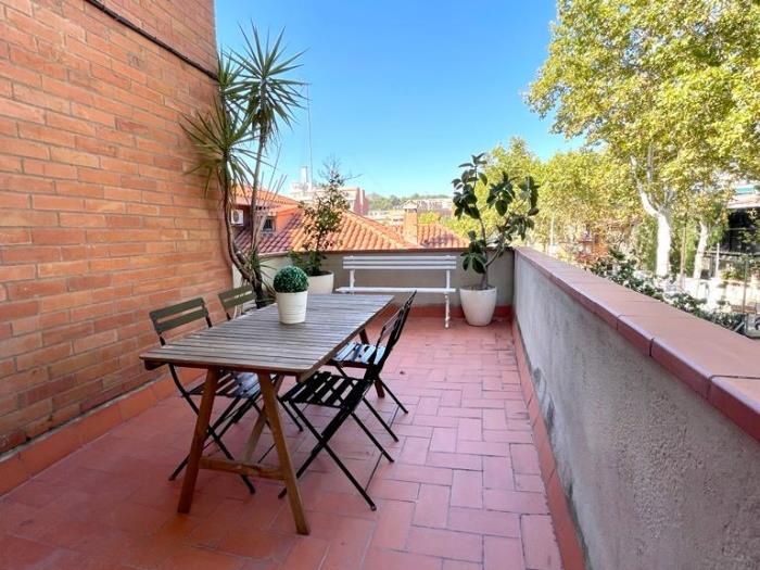 My Space Barcelona Lovely apartment with private in Sarrià for monthly rentals - My Space Barcelona Apartments