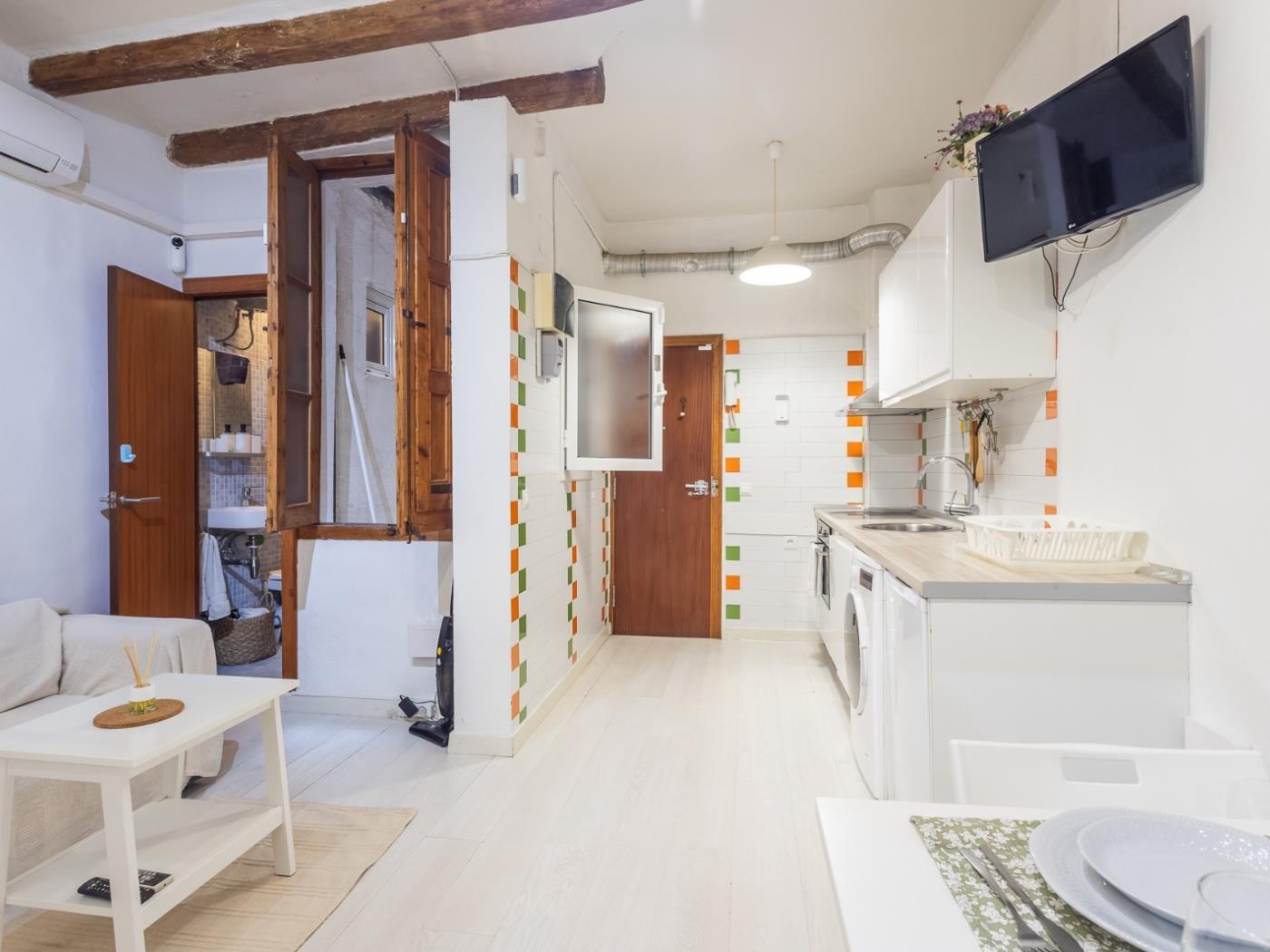 Charming El Born Loft – 31 Nights Min, Top Location - My Space Barcelona Apartments