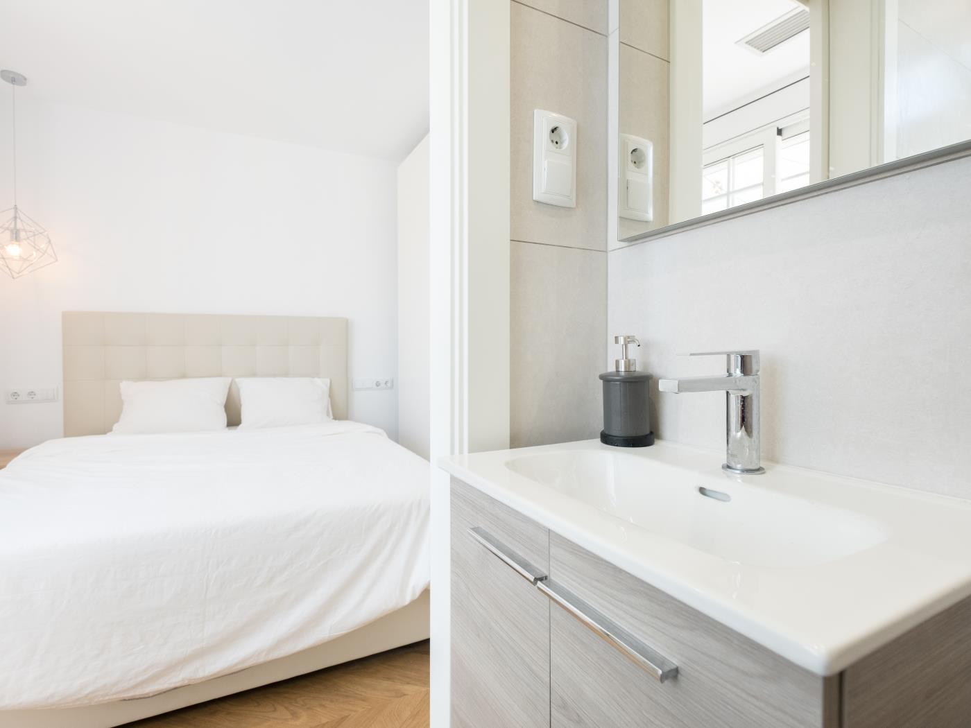 Bright 2-Bedroom Flat in Barceloneta - My Space Barcelona Apartments