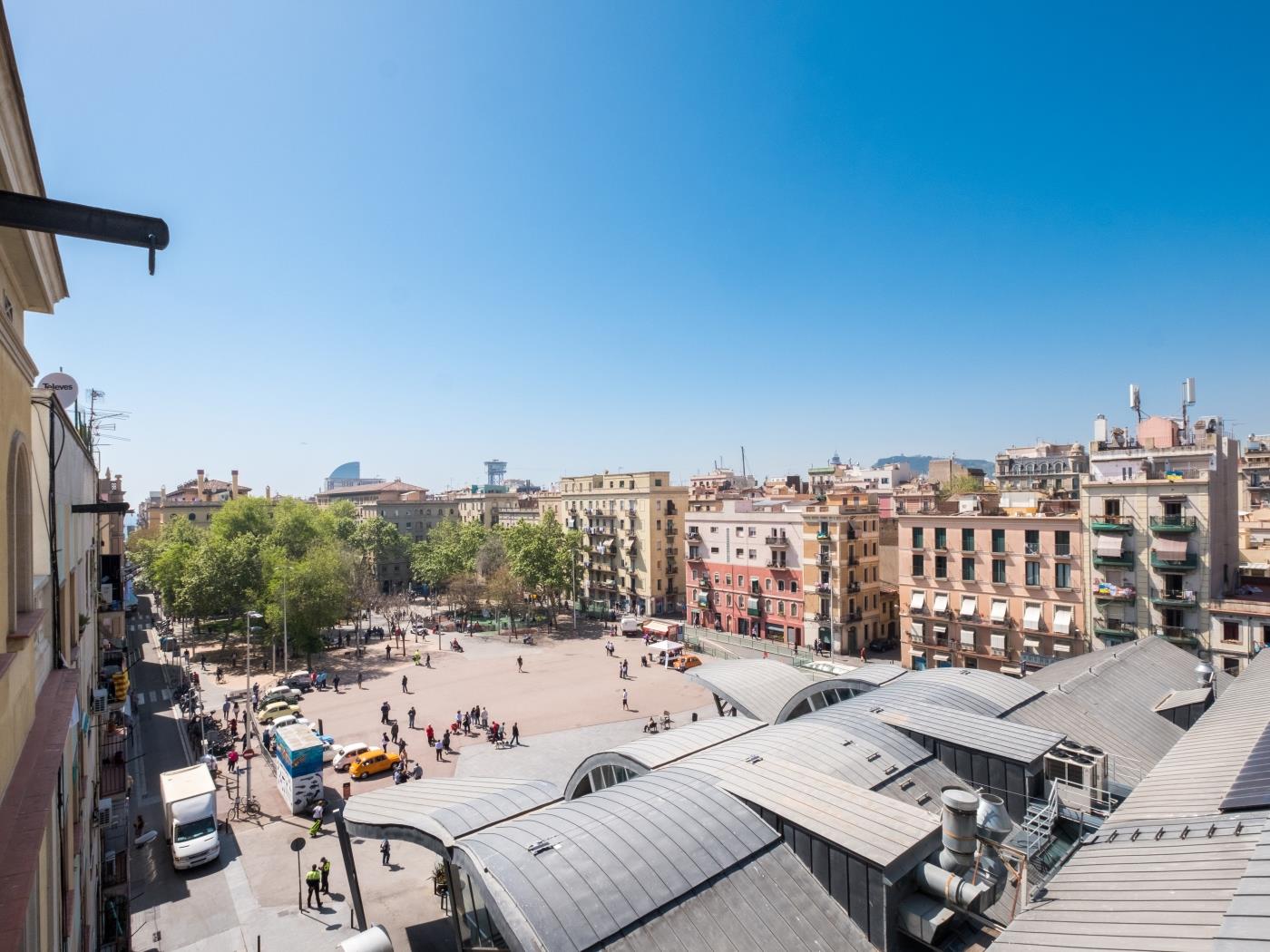 Bright 2-Bedroom Flat in Barceloneta - My Space Barcelona Apartments