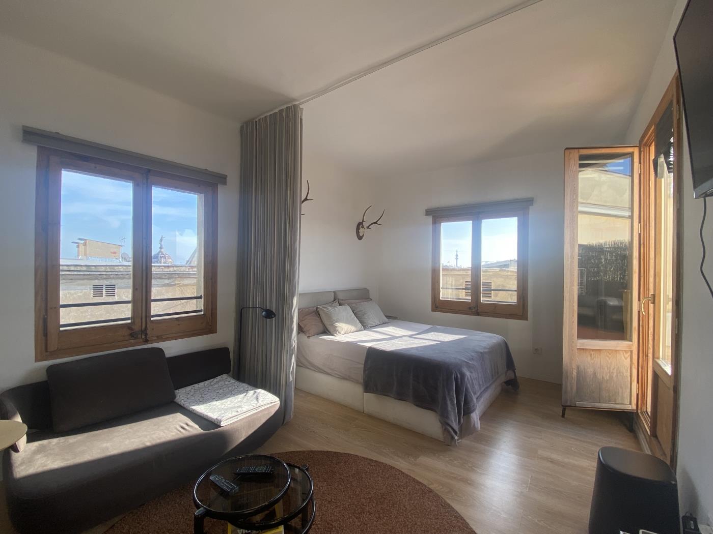 Bright penthouse with terrace in the Gothic Quarter - My Space Barcelona Apartments
